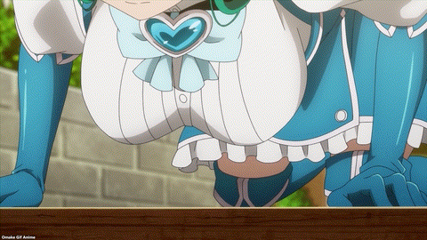 Gushing Over Magical Girls Episode 12 Azure Lays Down On Bench