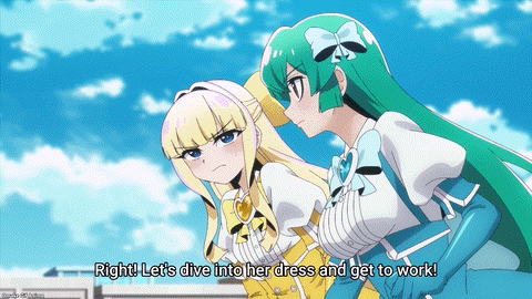 Gushing Over Magical Girls Episode 12 Sayo Needs Rephrasing