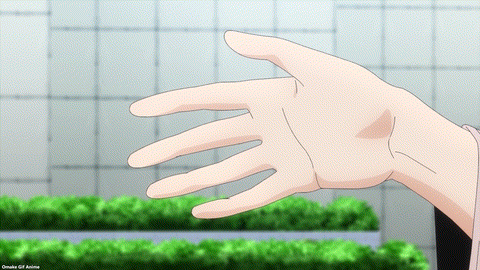 Gushing Over Magical Girls Episode 12 Utena Shakes Magia Azure's Hand