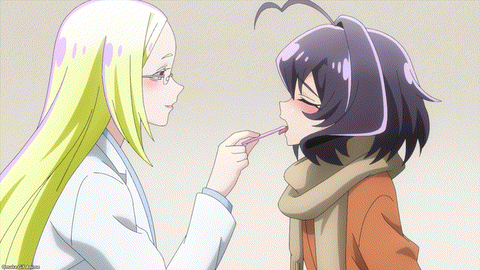 Gushing Over Magical Girls Episode 5 Korisu Plays With Utena's Tongue