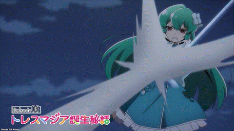 Gushing Over Magical Girls Episode 6 Azure Sulfur Stuck To Wall