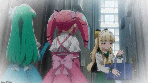 Gushing Over Magical Girls Episode 6 Kaoruko Spits