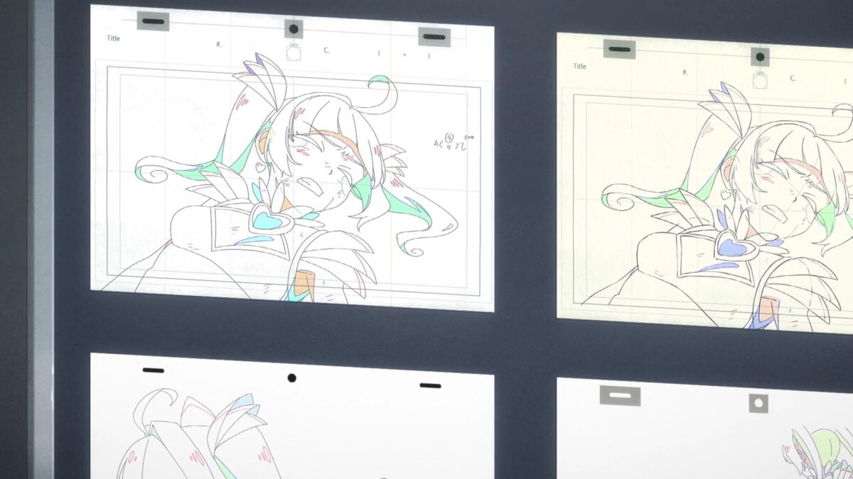 Gushing Over Magical Girls Episode 7 Animation Cels