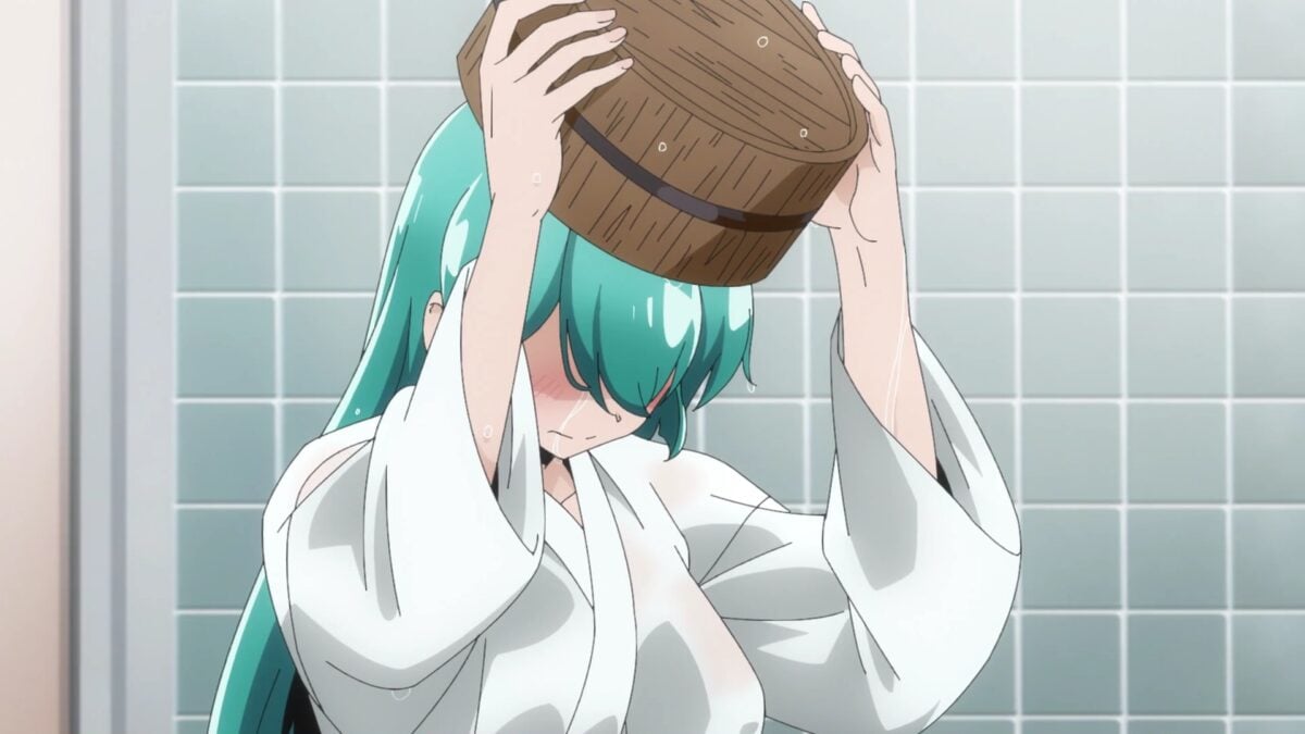 Gushing Over Magical Girls Episode 7 Sayo Bathes