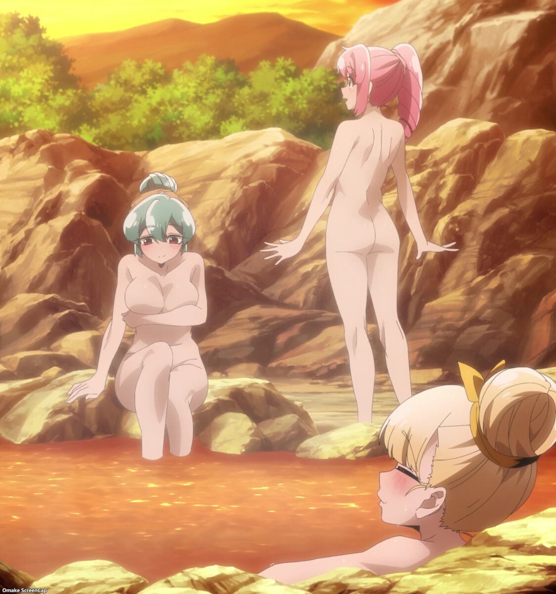 Gushing Over Magical Girls Episode 9 Tres Magia In Hot Spring
