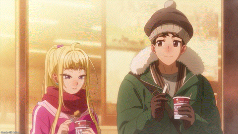 Hokkaido Gals Are Super Adorable Episode 1 Fuyuki Tsubasa Eat Seicomart Chicken