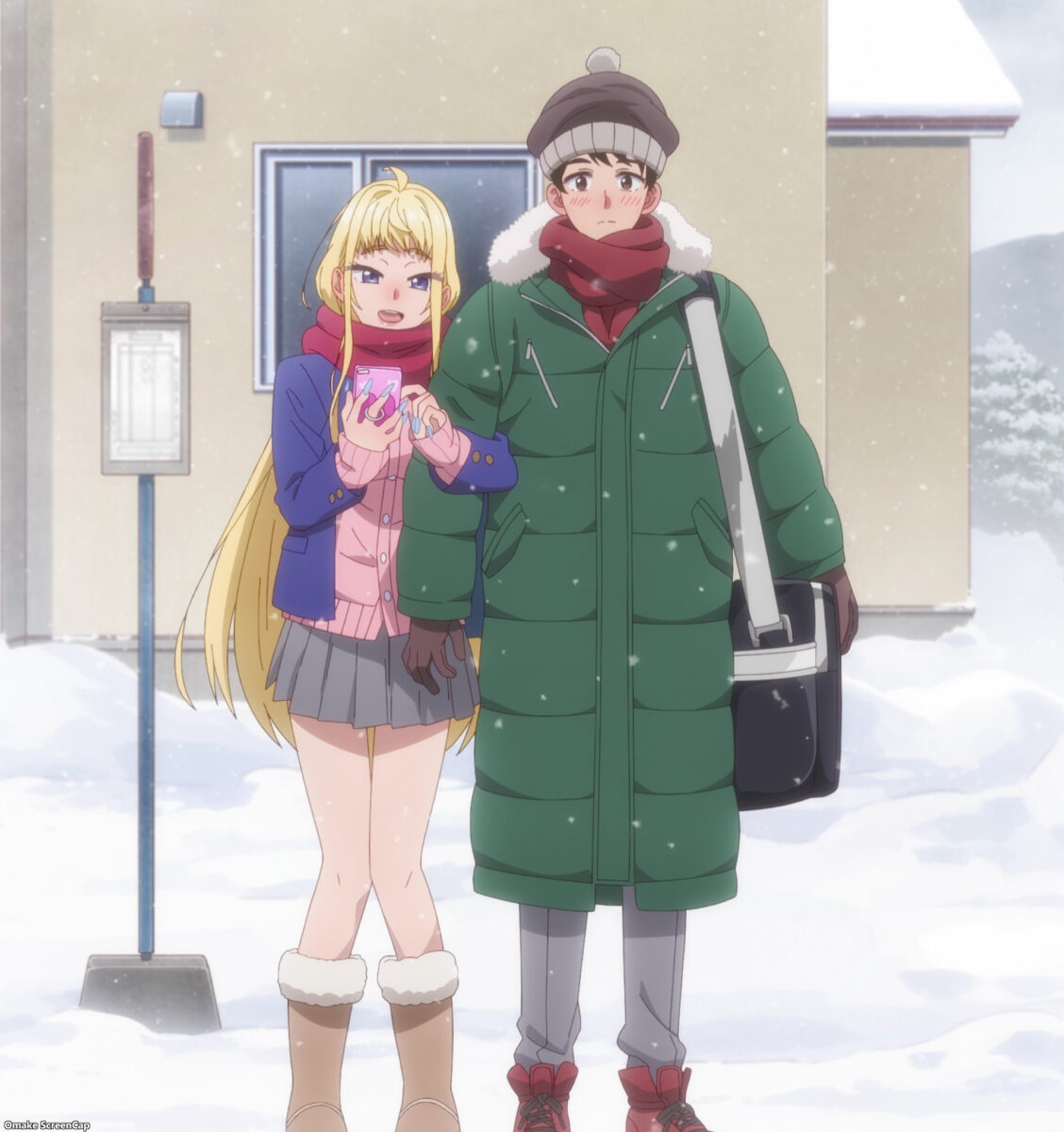 Hokkaido Gals Are Super Adorable Episode 1 Fuyuki Waits With Tsubasa