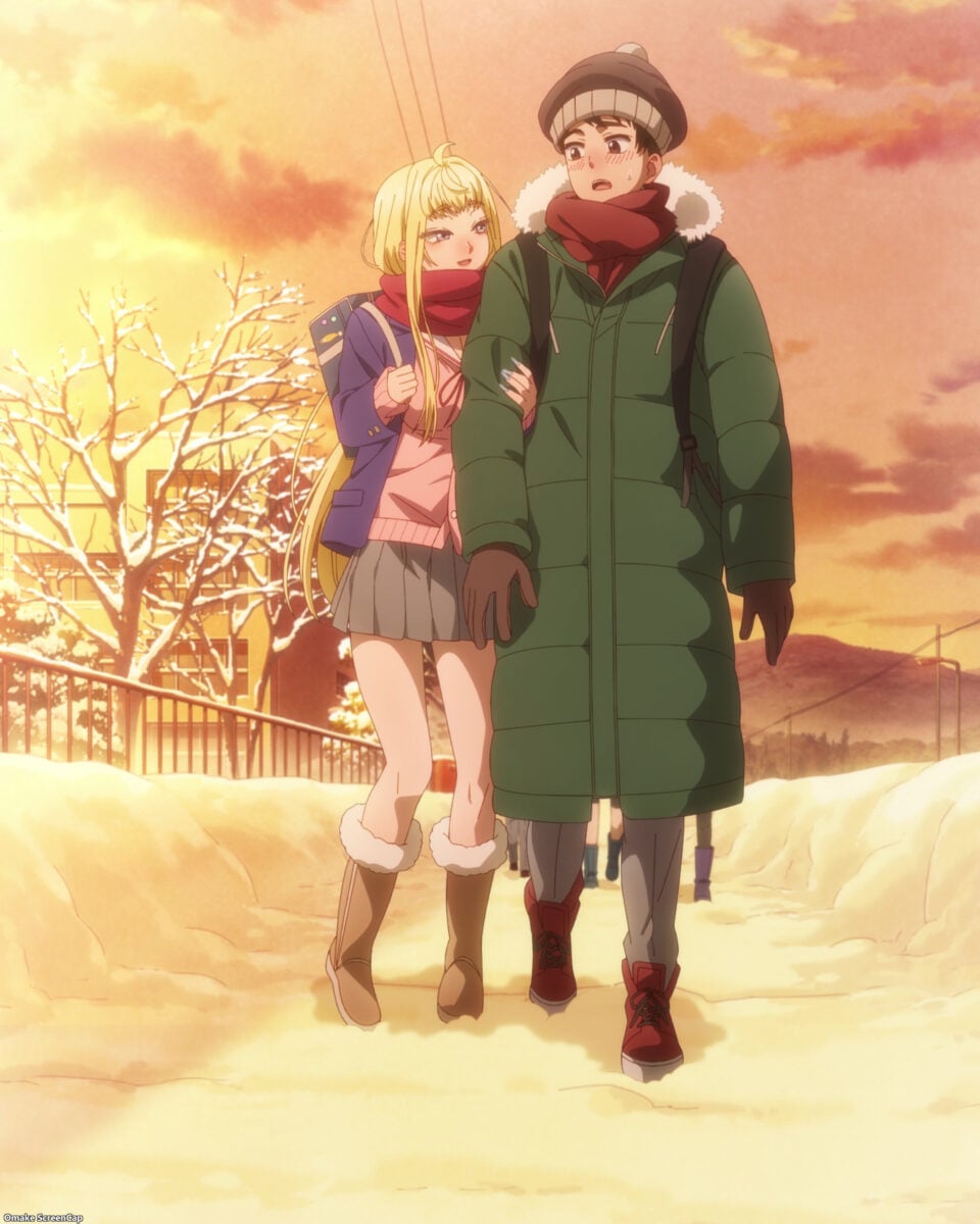 Hokkaido Gals Are Super Adorable Episode 1 Fuyuki Walks Home With Tsubasa