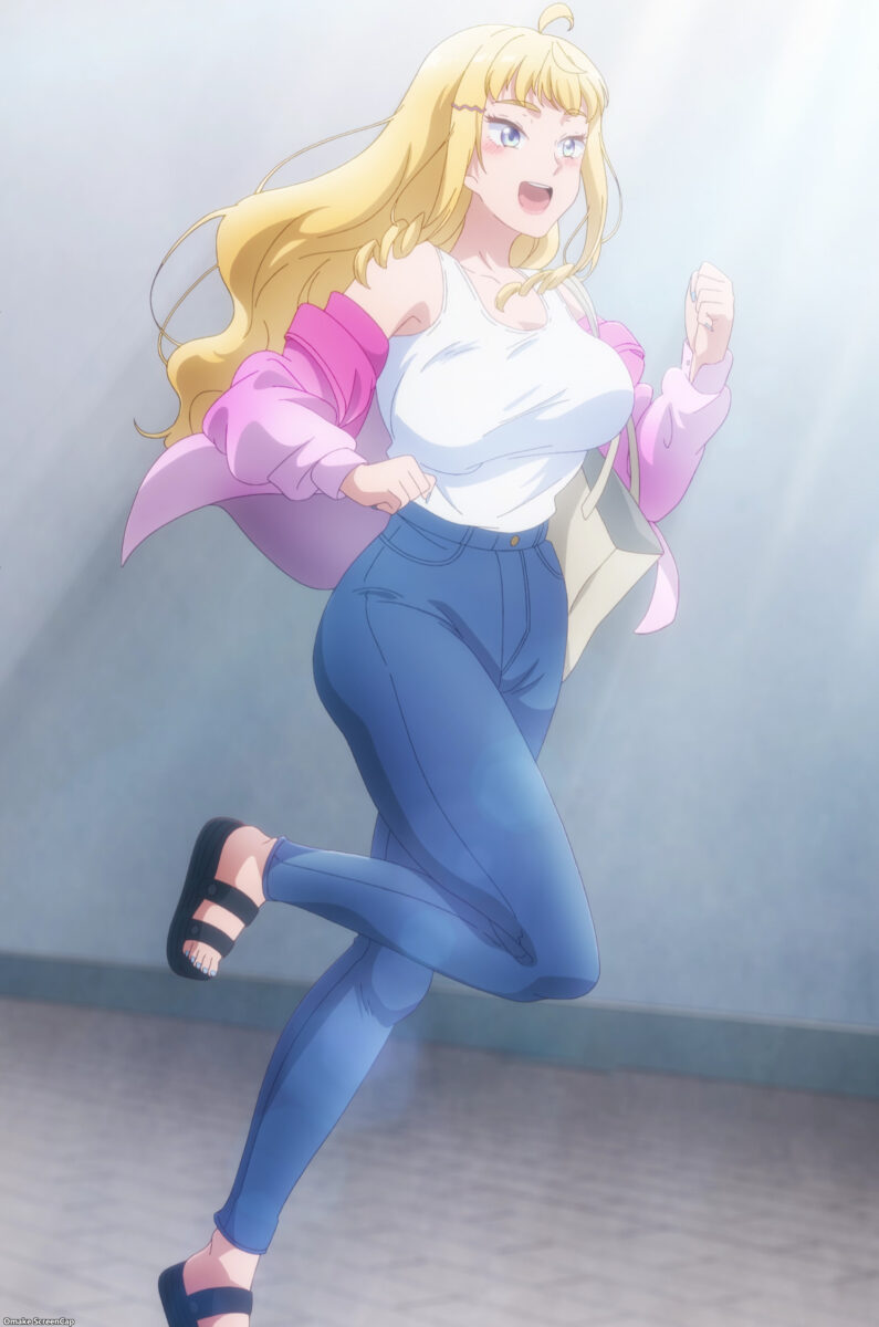 Hokkaido Gals Are Super Adorable Episode 11 Minami Runs Toward Kitami Station