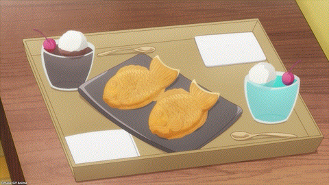 Hokkaido Gals Are Super Adorable Episode 11 Minami Tsubasa Bite Taiyaki