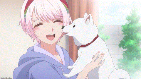Hokkaido Gals Are Super Adorable Episode 11 Pet Dog Licks Rena