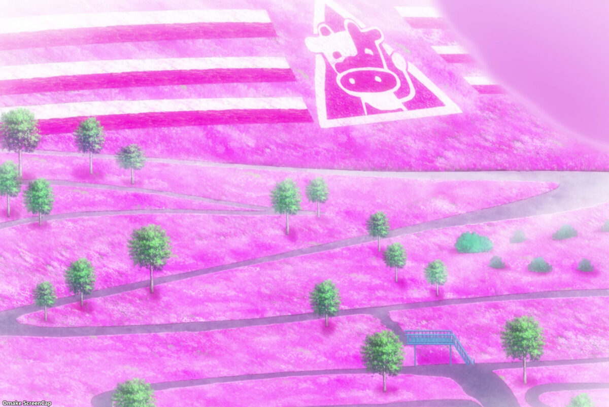 Hokkaido Gals Are Super Adorable Episode 11 Shibazakura Hill Path