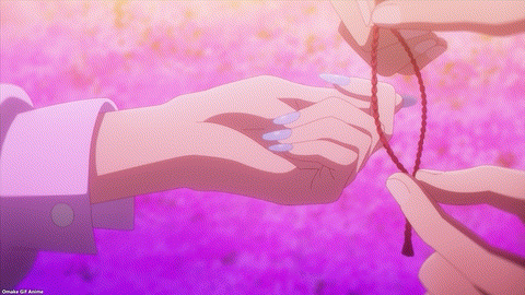 Hokkaido Gals Are Super Adorable Episode 11 Tsubasa Puts Promise Bracelet On Minami