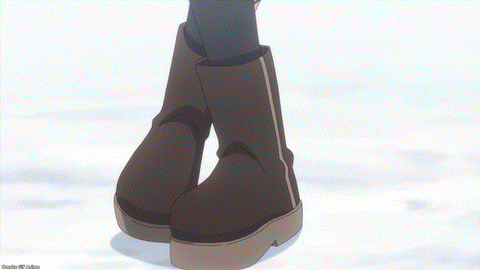 Hokkaido Gals Are Super Adorable Episode 2 Tsubasa Catches Falling Minami