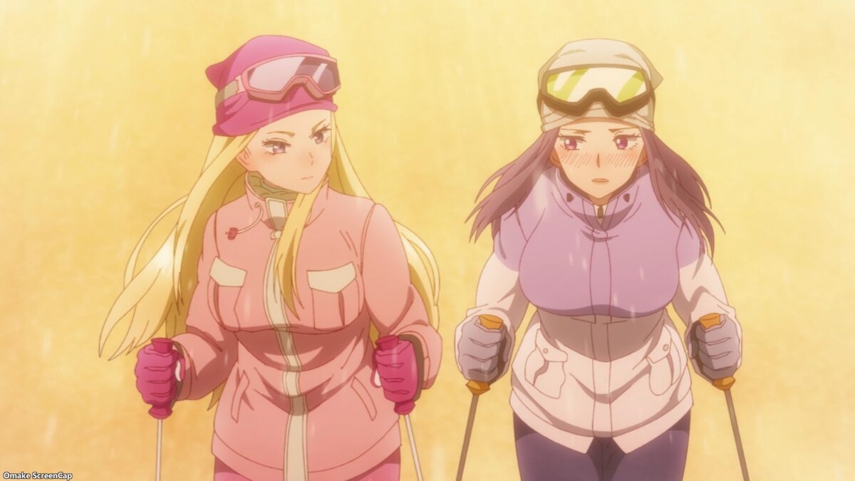 Hokkaido Gals Are Super Adorable Episode 3 Minami Skis Next To Sayuri