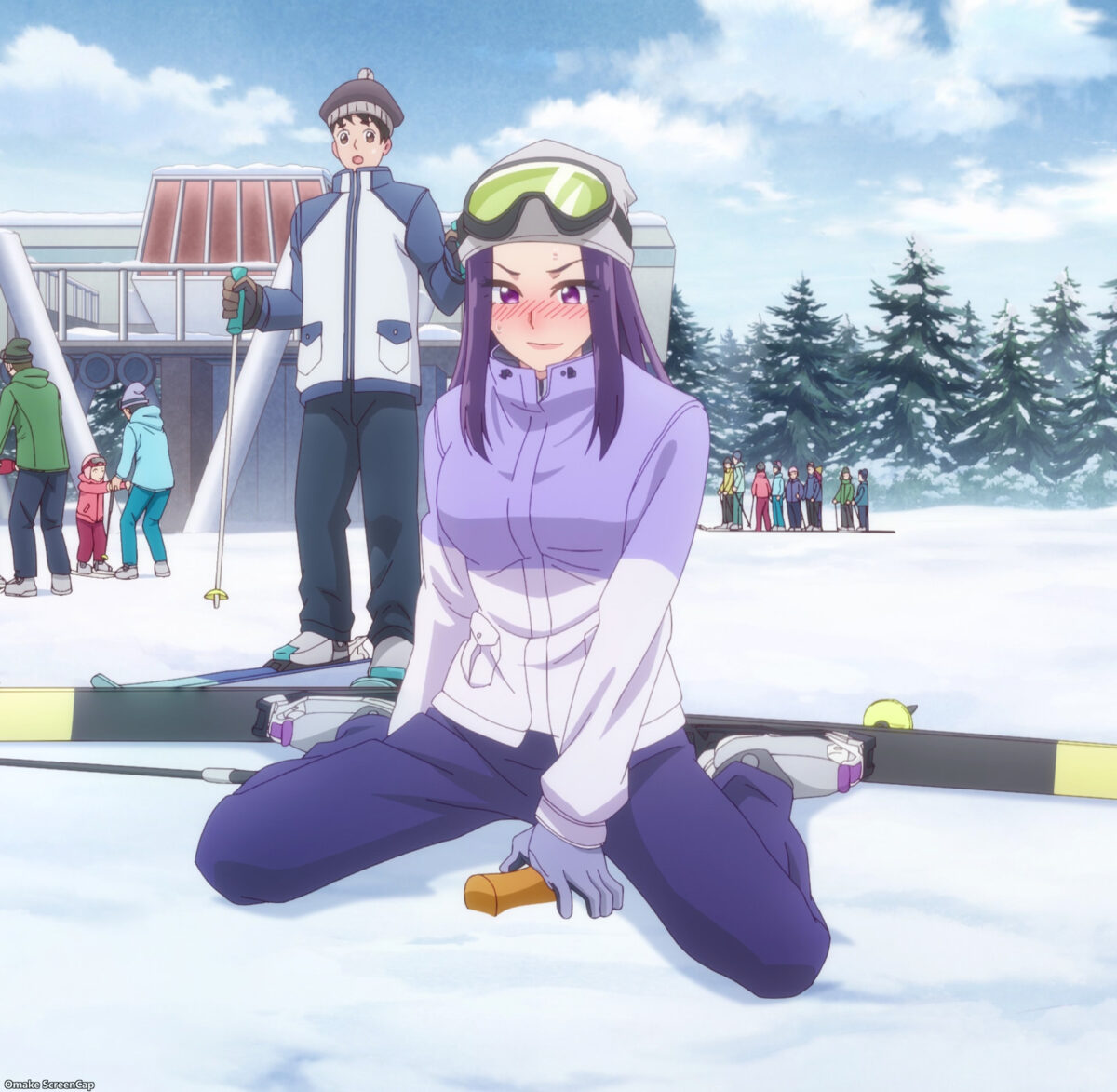 Hokkaido Gals Are Super Adorable Episode 3 Sayuri Fell Down