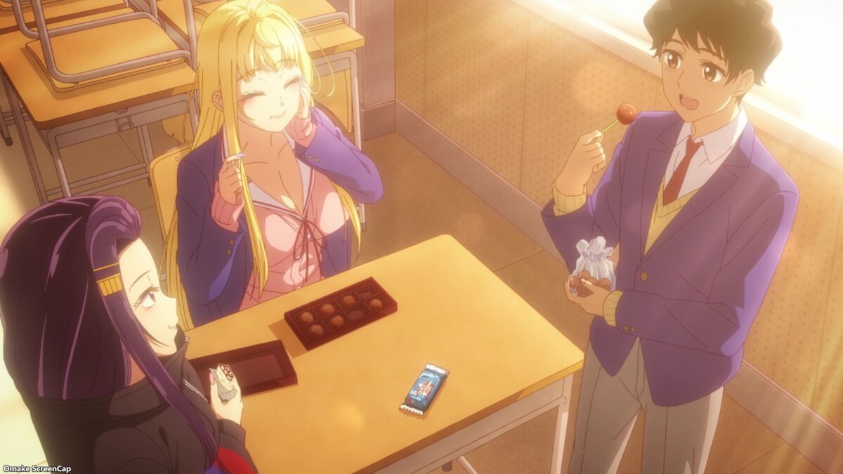Hokkaido Gals Are Super Adorable Episode 5 Friends Share Chocolate