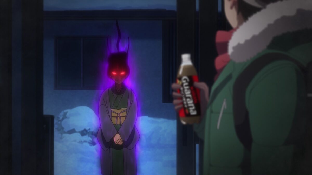 Hokkaido Gals Are Super Adorable Episode 6 Grandma Angry Aura