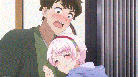 Hokkaido Gals Are Super Adorable Episode 6 Rena Rubs Tsubasa's Chest