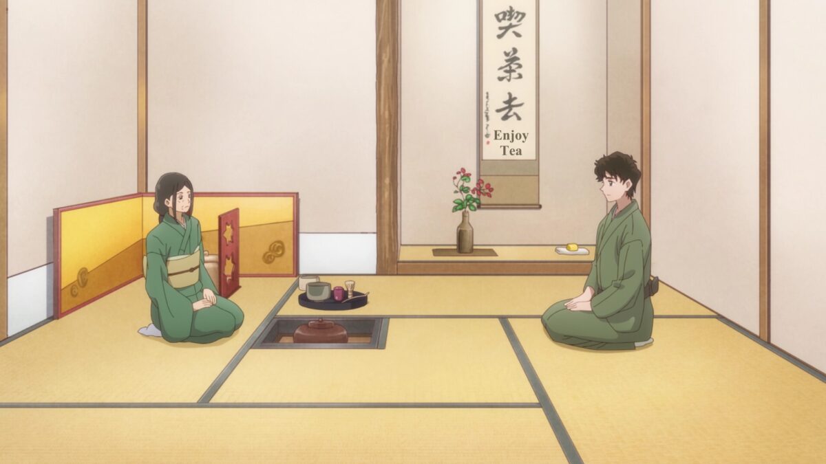 Hokkaido Gals Are Super Adorable Episode 6 Tsubasa Grandma Tea Ceremony