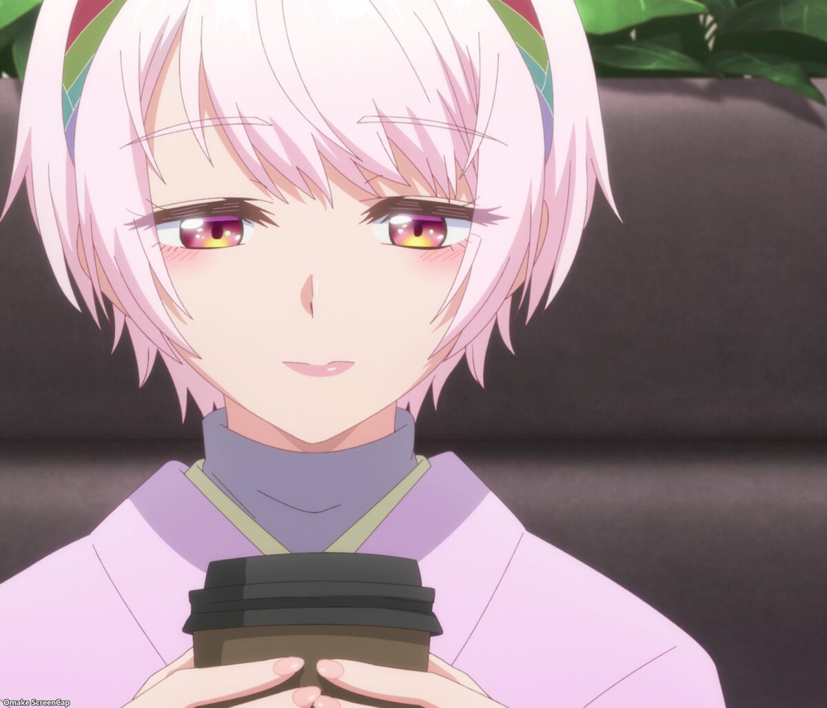 Hokkaido Gals Are Super Adorable Episode 8 Rena Holds Coffee