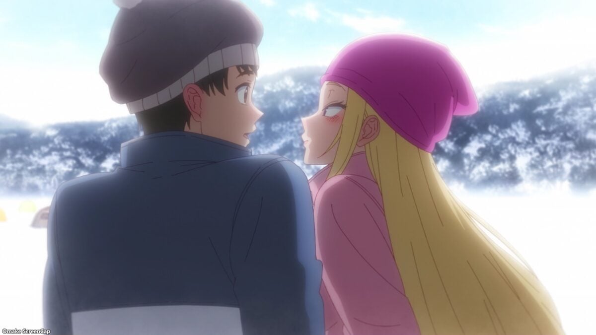 Hokkaido Gals Are Super Adorable Episode 9 Minami Presses Against Tsubasa