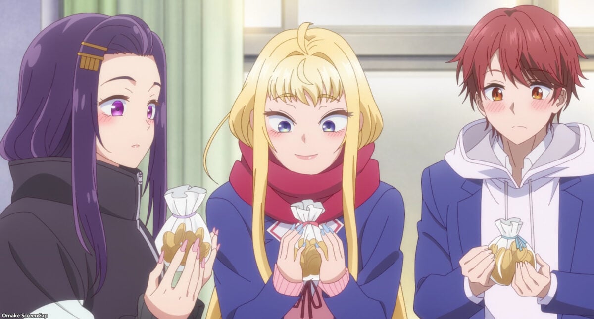 Hokkaido Gals Are Super Adorable Episode 9 Sayuri Minami Matsuo Rice Crackers