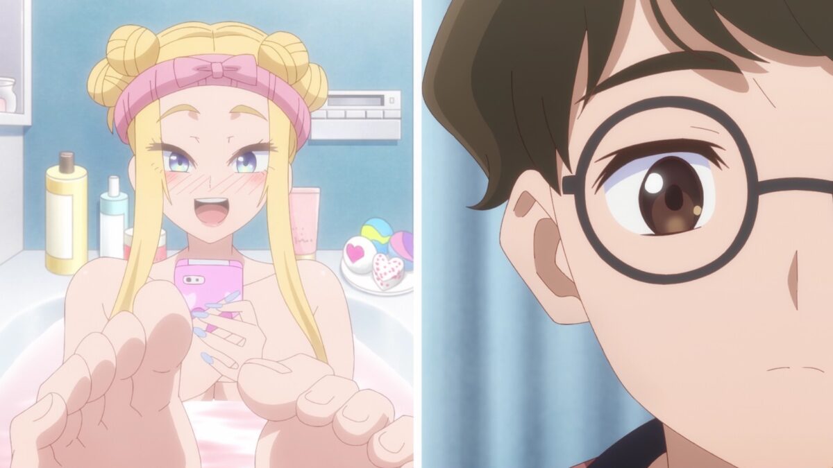 Hokkaido Gals Episode 4 Minami Tsubasa Split Screen