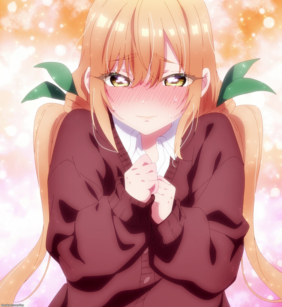 Hyakkano Episode 1 Karane Blushes Twin Tail