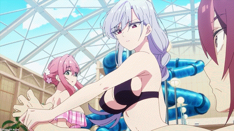 Hyakkano Episode 6 Nano Grabs Jerk's Hand