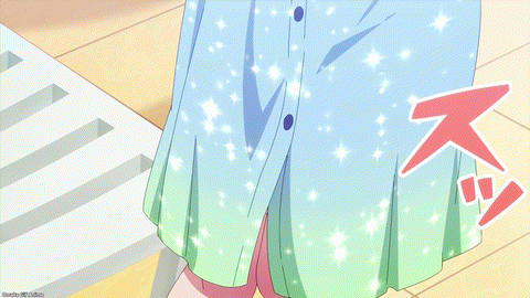 Hyakkano Episode 6 Rentarou Lifts Up Karane's Robe