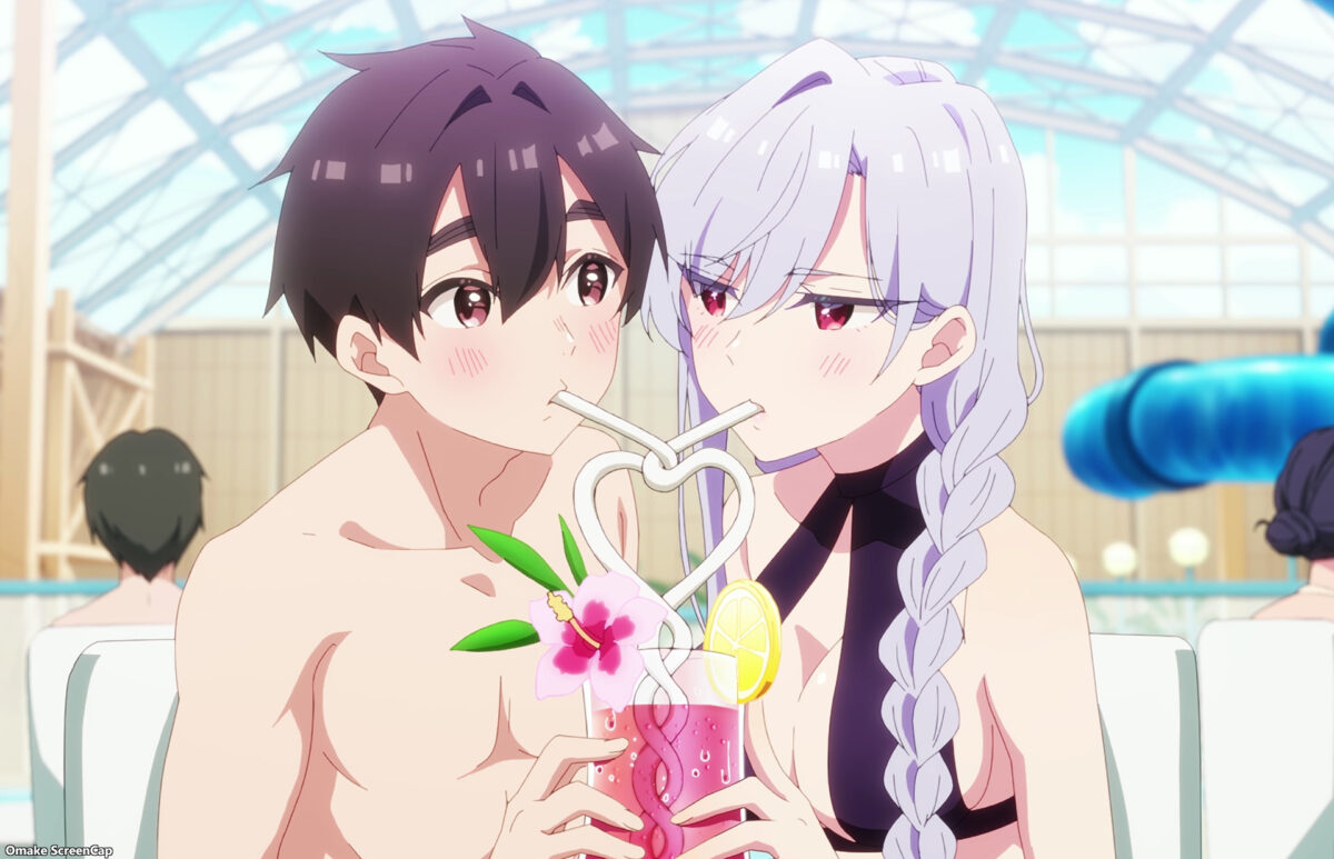 Hyakkano Episode 6 Rentarou Nano Pool Montage