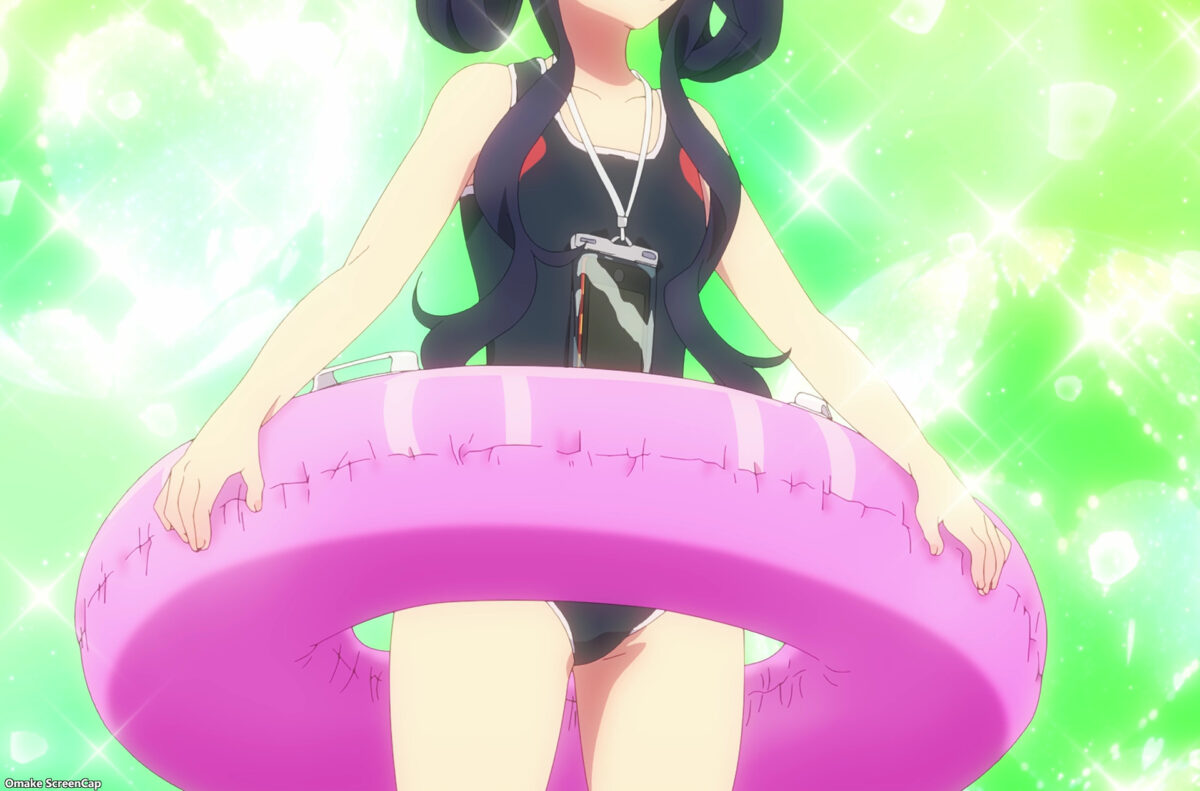 Hyakkano Episode 6 Shizuka Has Inner Tube