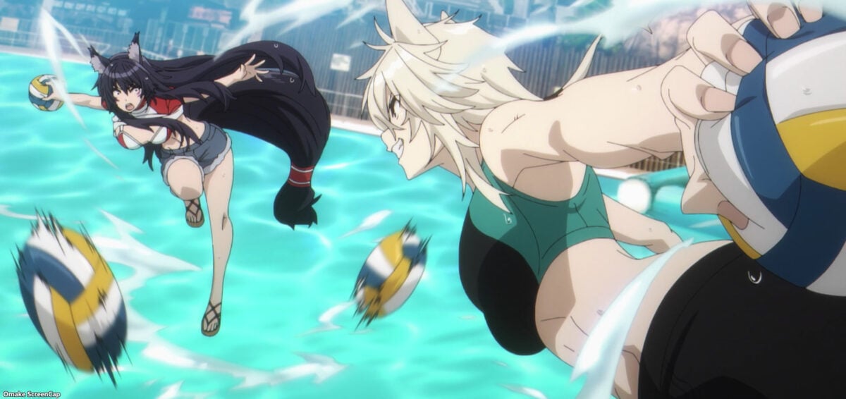 Kage No Jitsuryokusha Ni Naritakute! S2 Episode 8 Delta Zeta Throw Volleyballs