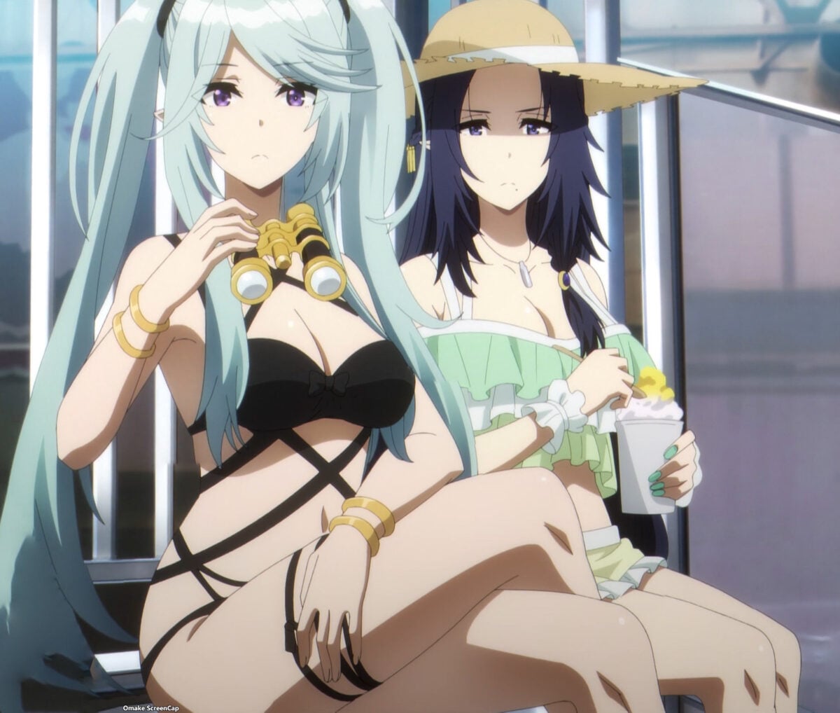 Kage No Jitsuryokusha Ni Naritakute! S2 Episode 8 Epsilon Gamma In Swimsuits