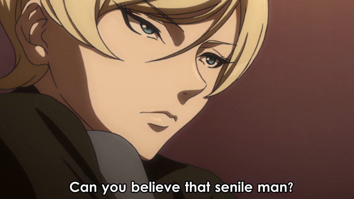 Trash talking in Migi To Dali