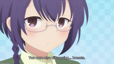 My Tiny Senpai Episode 10 Akari Calls Out Boob Talk