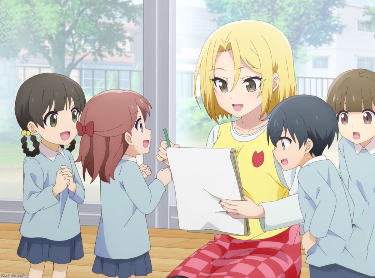 My Tiny Senpai Episode 10 Chinatsu Draws Images For Preschoolers