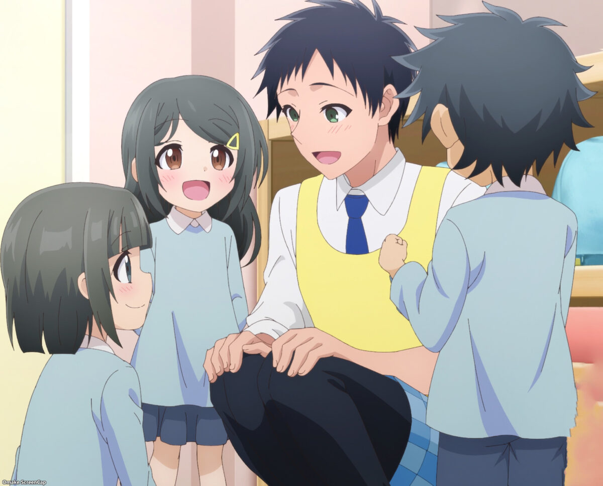 My Tiny Senpai Episode 10 Shinozaki Talks To Preschoolers