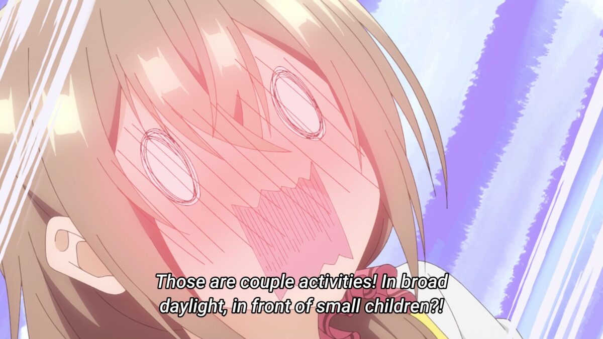 My Tiny Senpai Episode 10 Shiori Cautious Of Small Children