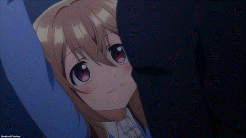 My Tiny Senpai Episode 9 Shiori Notices Sticky Situation