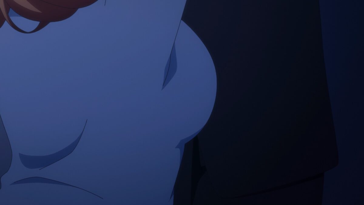 My Tiny Senpai Episode 9 Shiori Presses Against Shinozaki