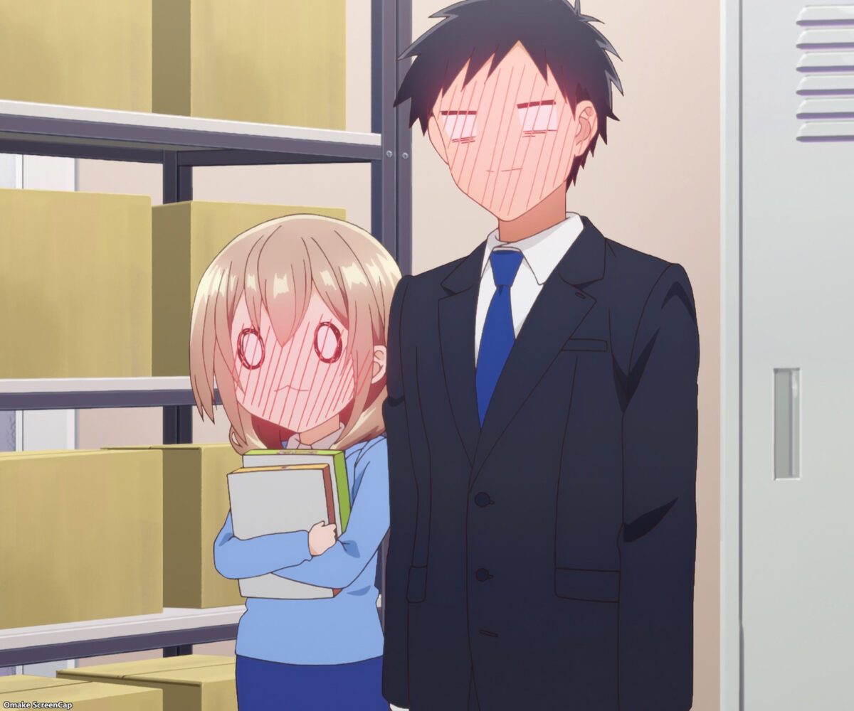 My Tiny Senpai Episode 9 Shiori Shinozaki Blush