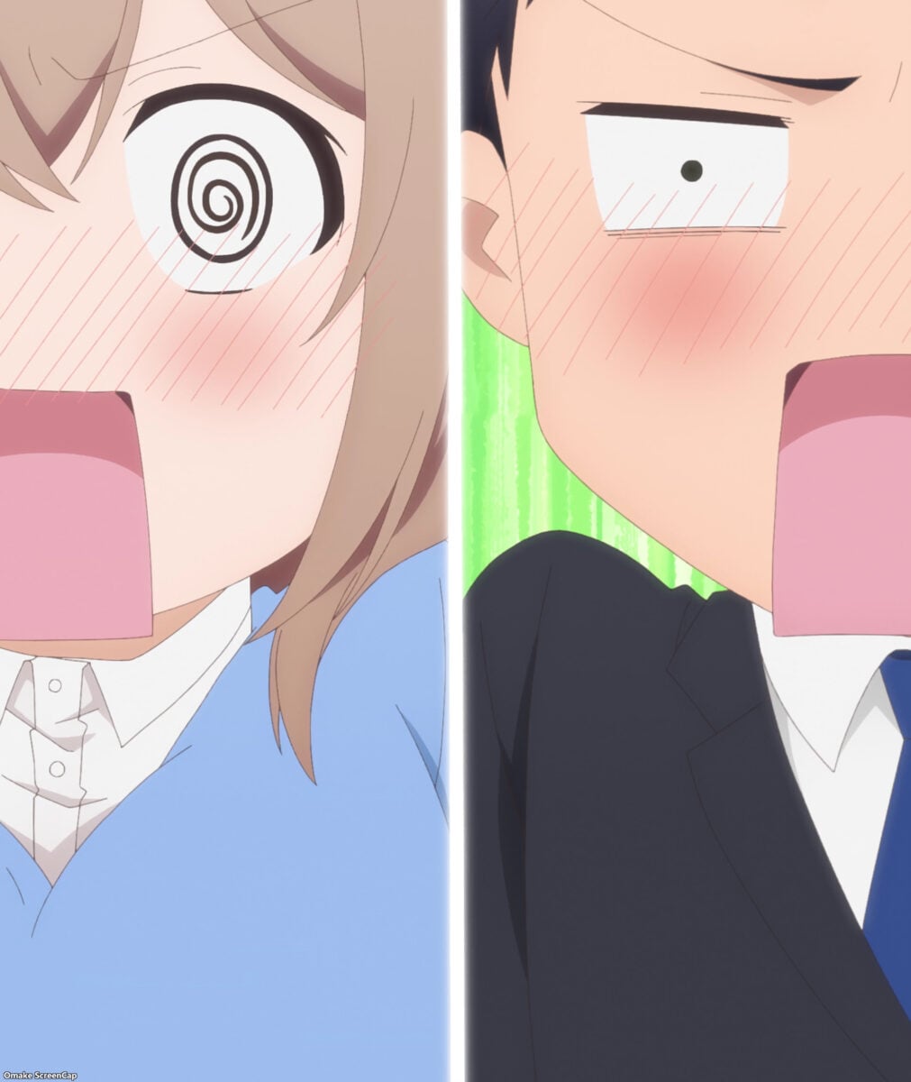 My Tiny Senpai Episode 9 Shiori Shinozaki Freak Out
