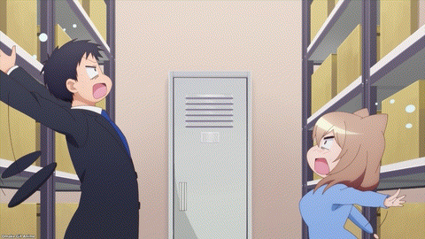 My Tiny Senpai Episode 9 Shiori Shinozaki Panic