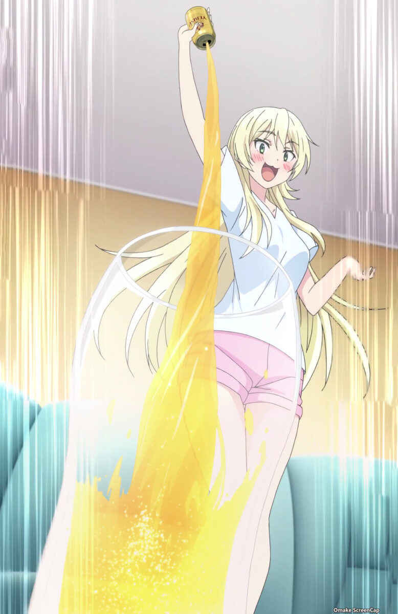 Omake ScreenCap Takunomi Episode 1 Nao Pours Yebisu