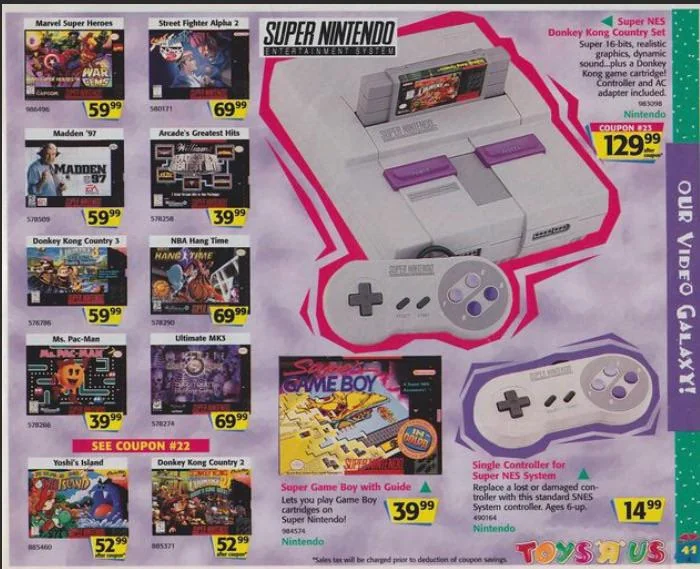SNES Ad