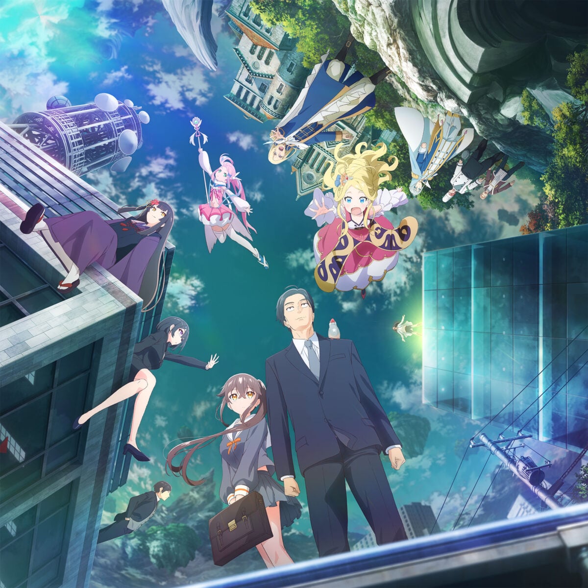 Sasaki And Peeps Key Visual 1 with Kantoku Character Designs