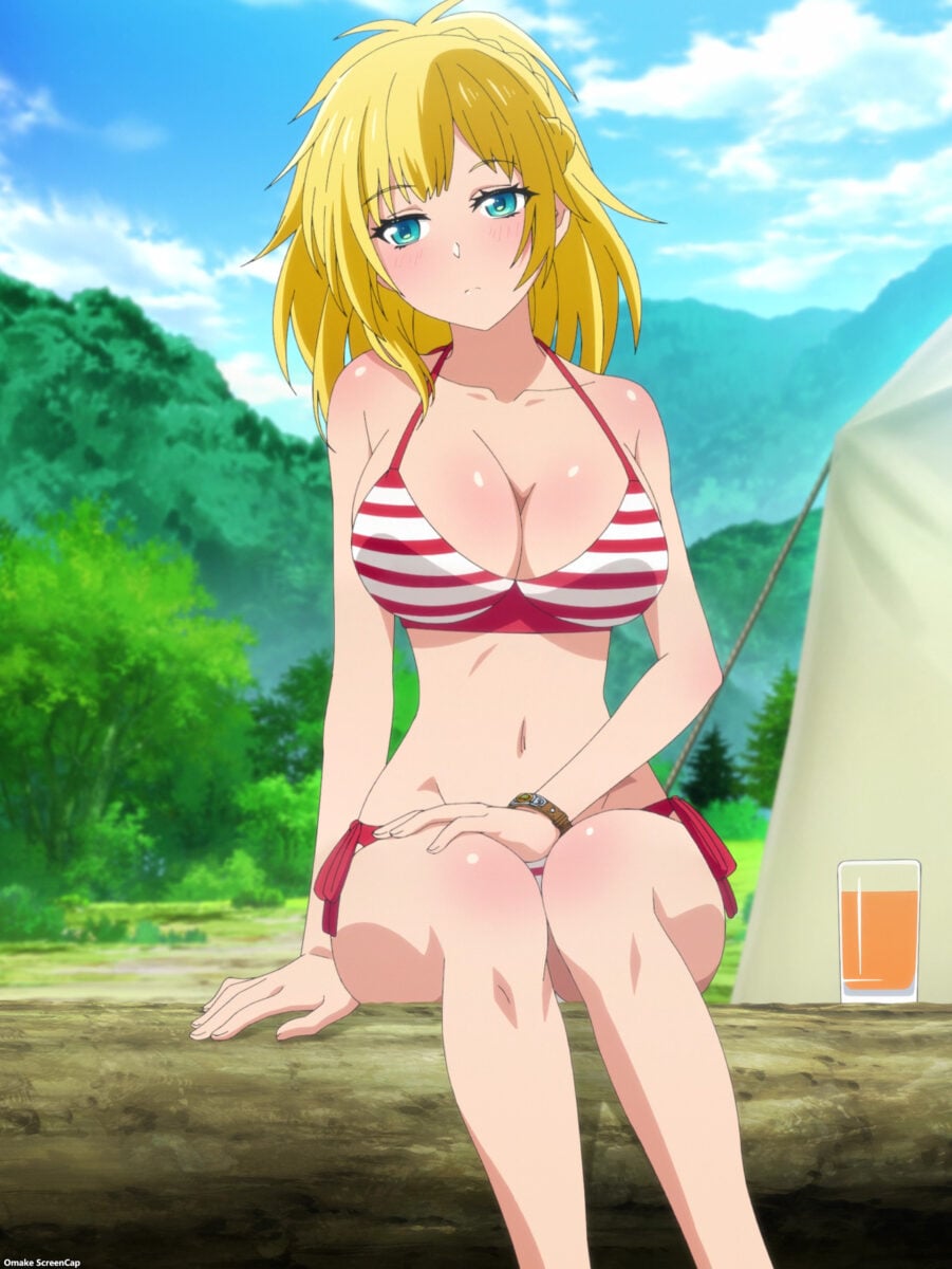 Shin No Nakama Episode 6 Rit Sits On Log