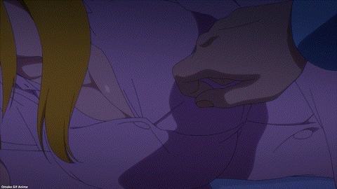 Shin No Nakama Episode 8 Red Unbuttons Rit's Pajama Top